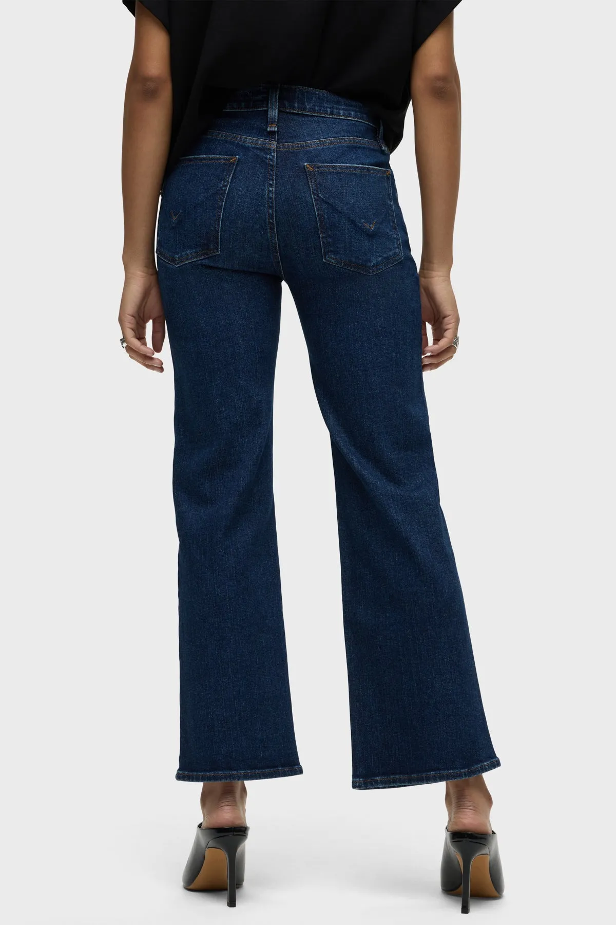 Rosie High-Rise Wide Leg Ankle Jean