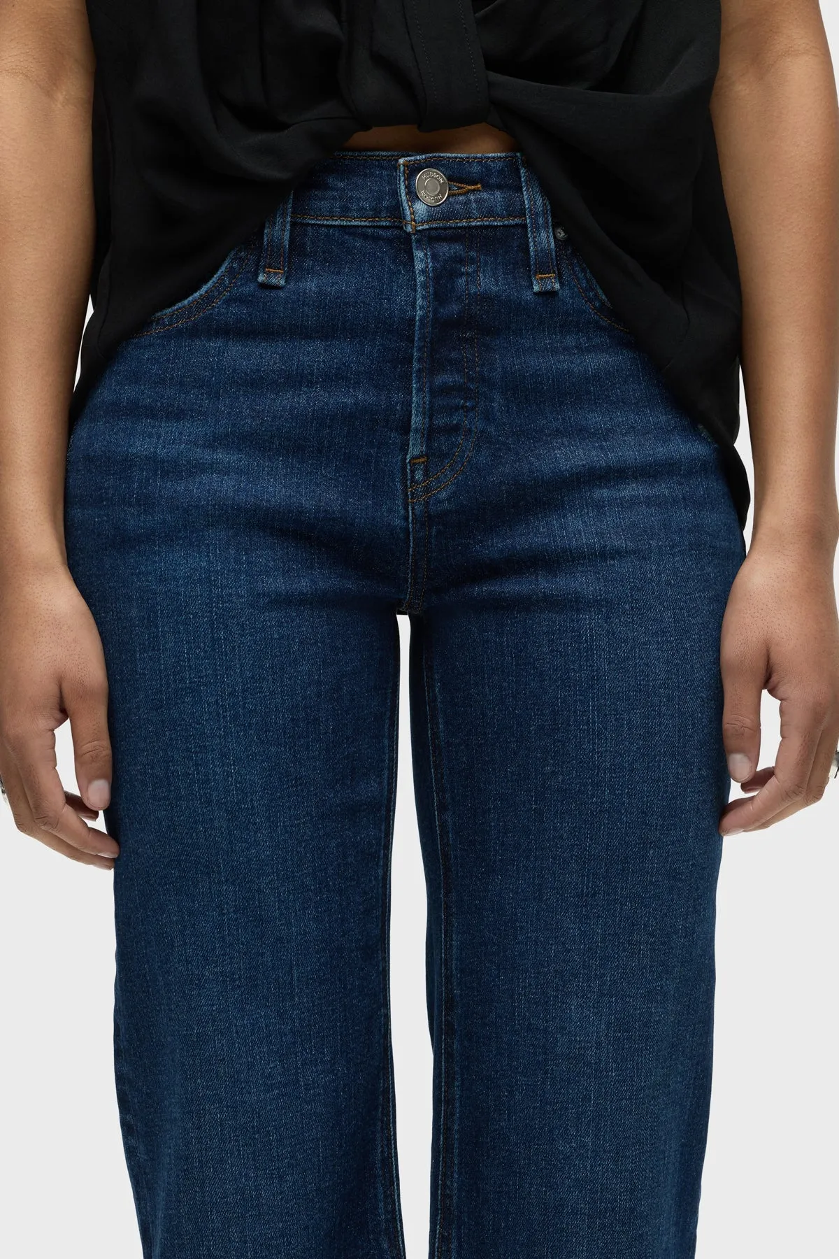 Rosie High-Rise Wide Leg Ankle Jean