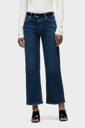Rosie High-Rise Wide Leg Ankle Jean