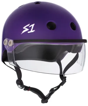 S1 Lifer Visor Helmet - Purple Matte