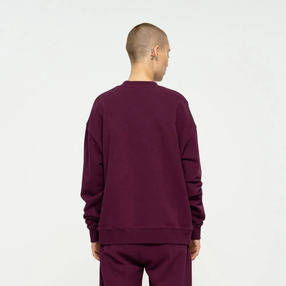 Santa Cruz Crew Classic Label Crew - Beetroot
