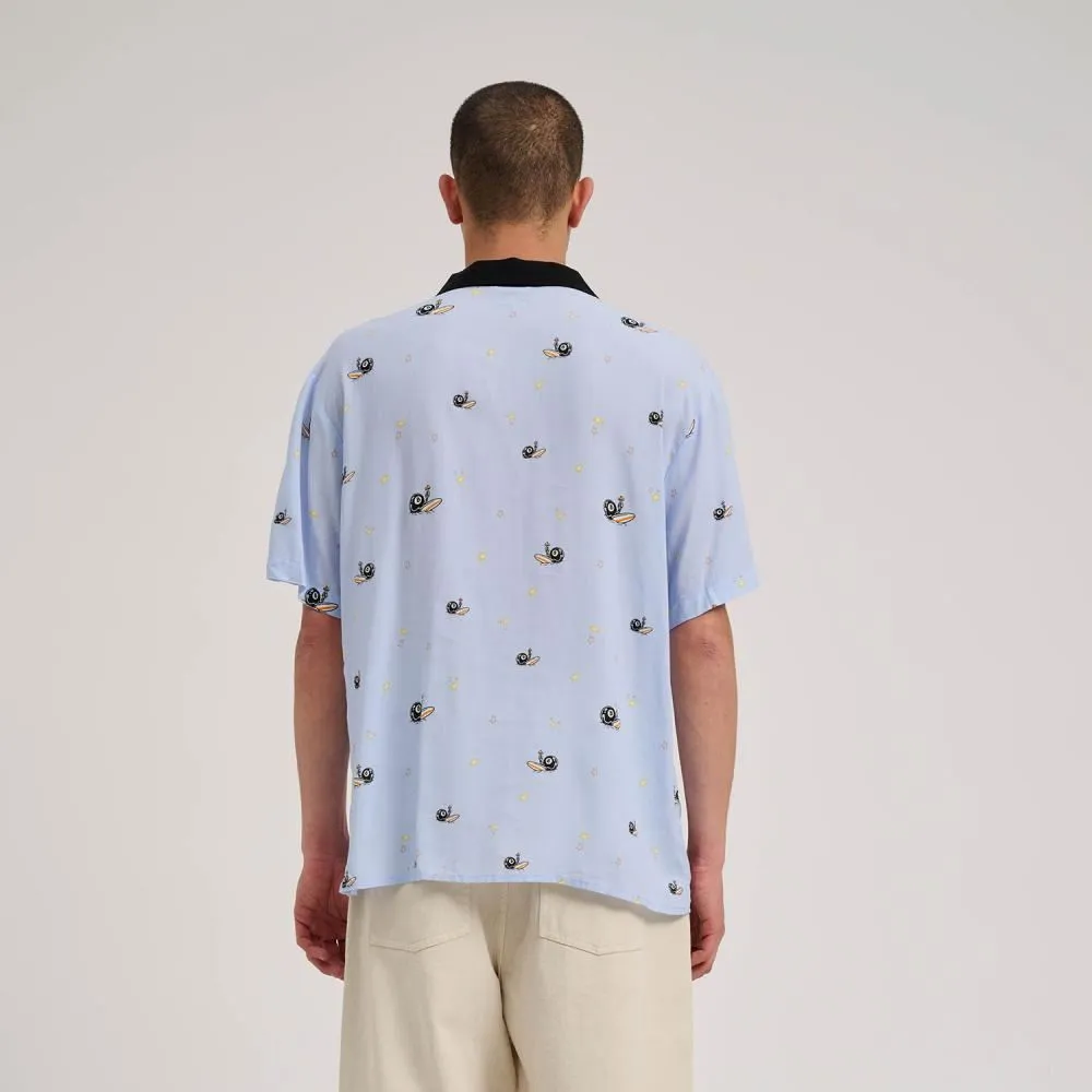 Santa Cruz Shirt Winkowski Surf SS Shirt - Fresh Blue