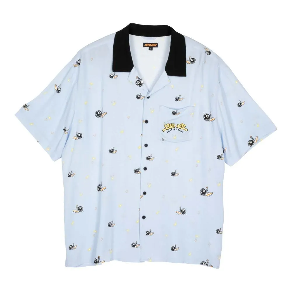 Santa Cruz Shirt Winkowski Surf SS Shirt - Fresh Blue