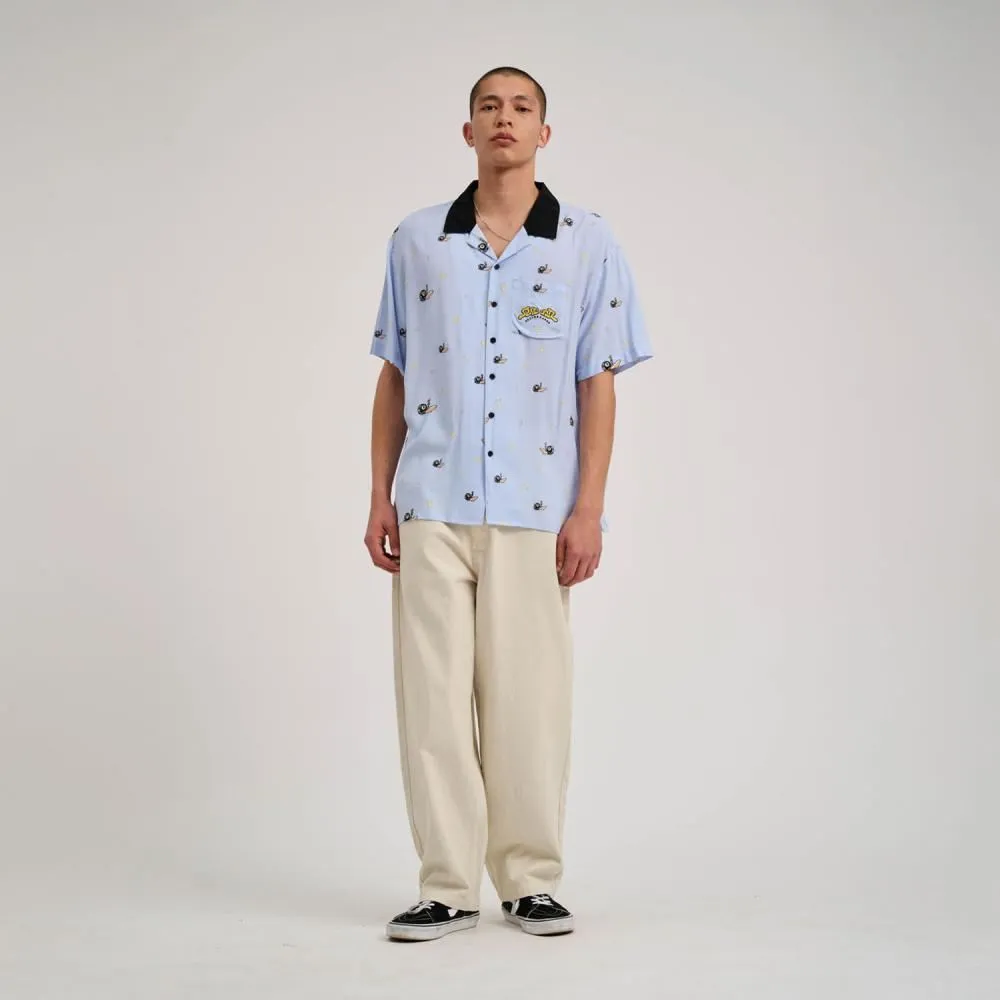 Santa Cruz Shirt Winkowski Surf SS Shirt - Fresh Blue