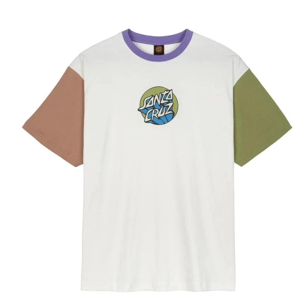 Santa Cruz T-Shirt Crinkle Delta Dot Front Tee - Multi