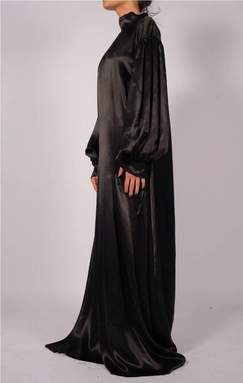Satin Maxi Dress