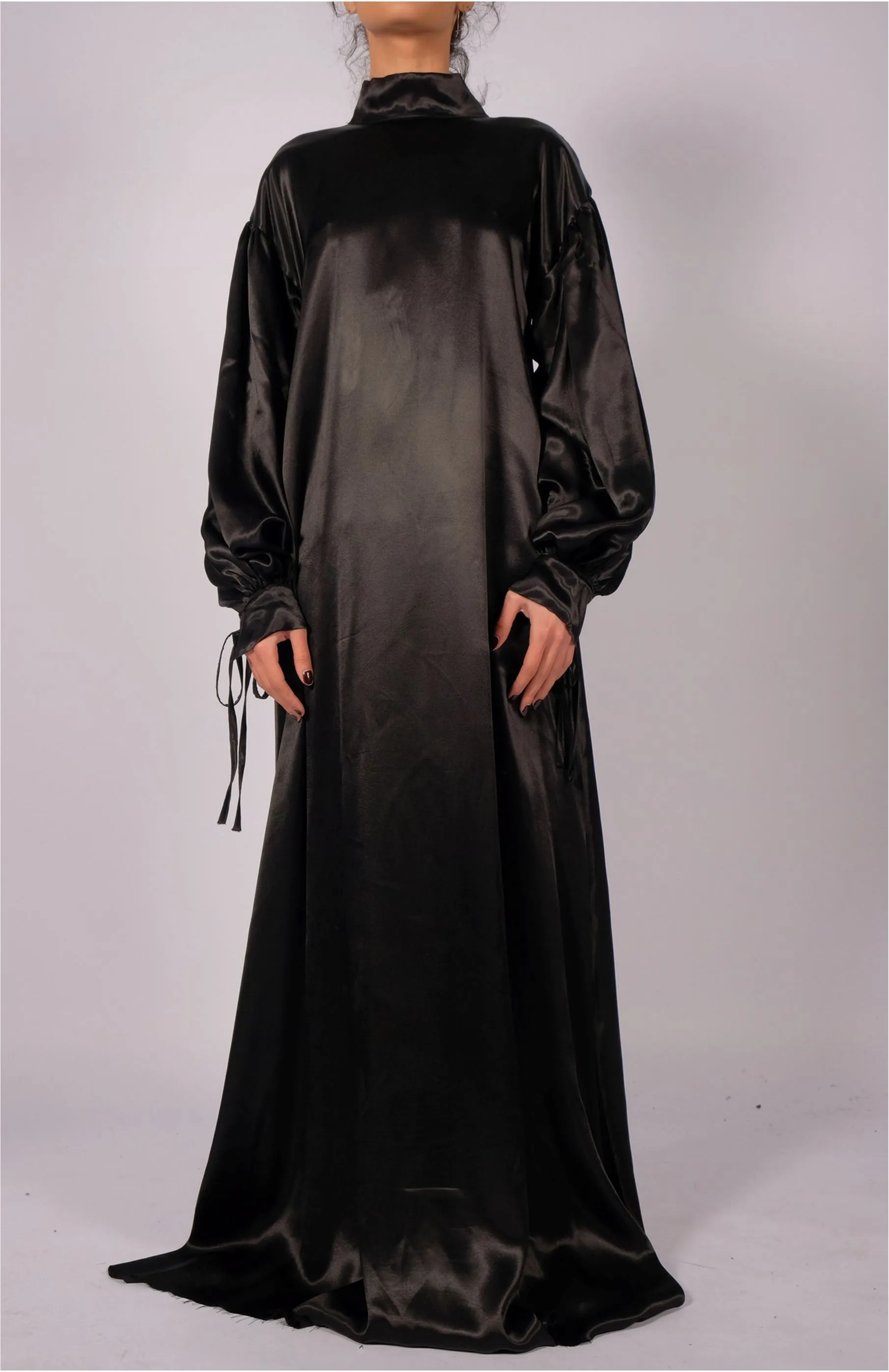 Satin Maxi Dress