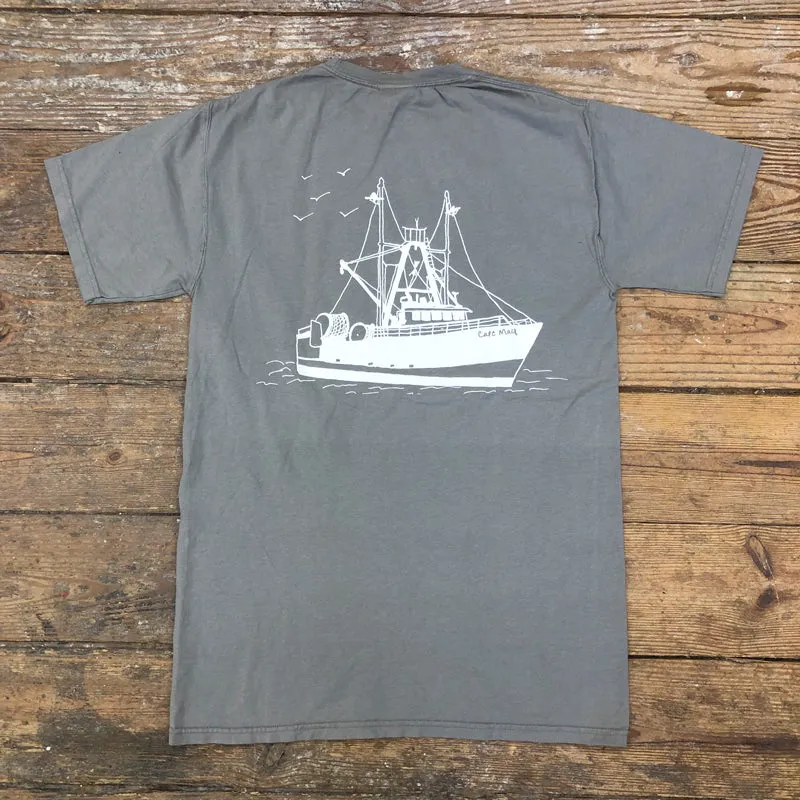 Scallop Boat Short Sleeve Tee