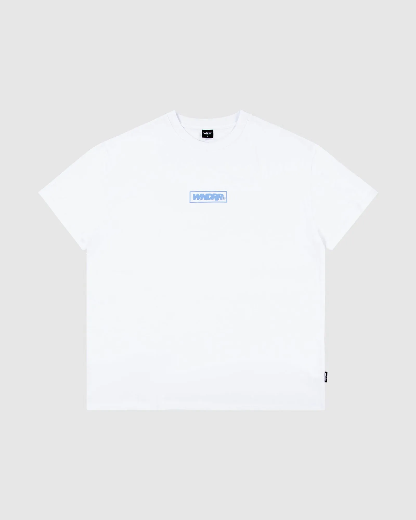 SCRAWL BOX FIT TEE - WHITE