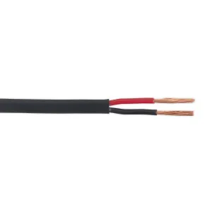 Sealey Automotive Cable Thin Wall Flat Twin 2 x 1mm² 32/0.20mm 30m Black