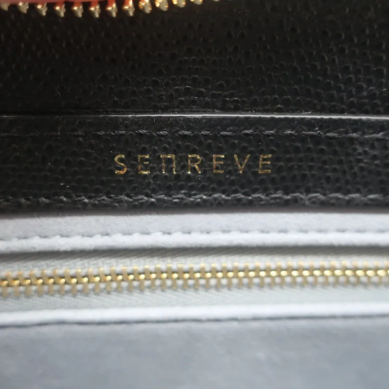 Senreve Alunna Backpack Black Pebbled Leather Crossbody Bag NEW