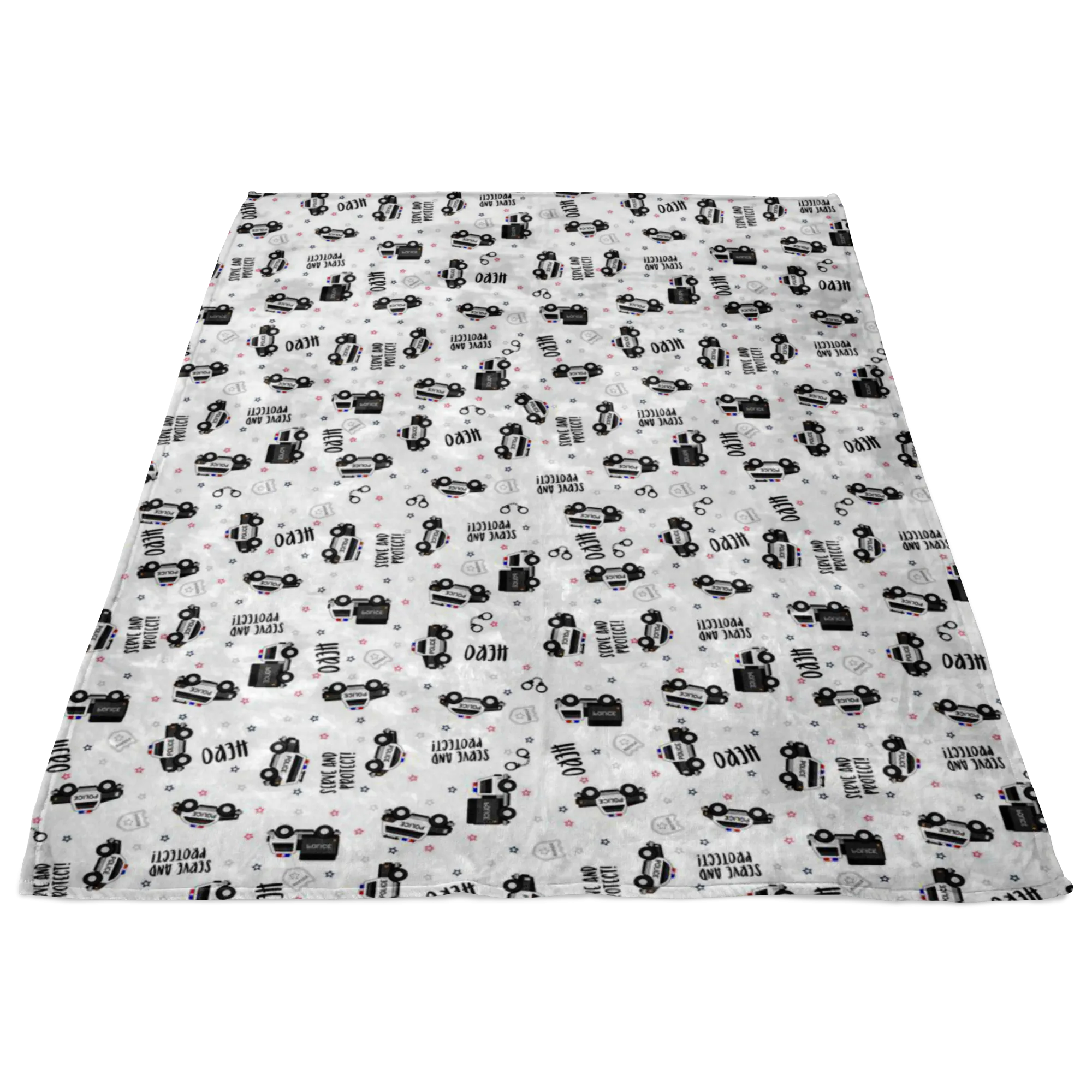 Serve and Protect LEO Fleece Blanket