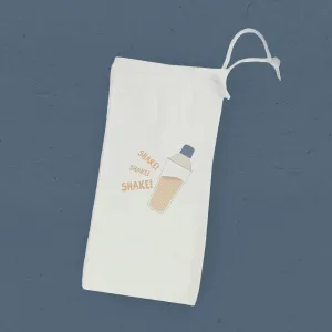 Shake - Canvas Wine Bag