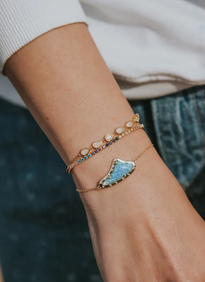 Sharkstooth Opal Bracelet