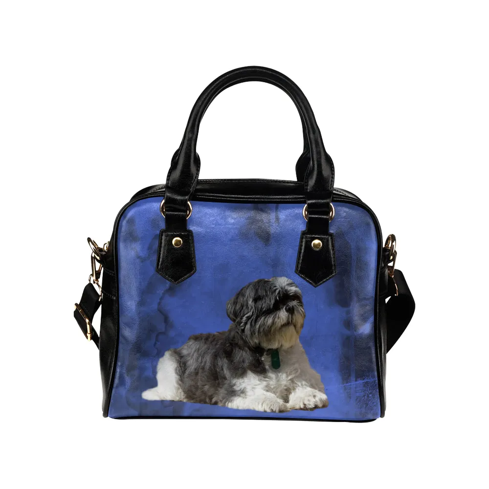 Shih Tzu Shoulder Bag - Blue