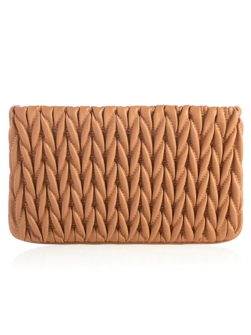 Shiraleah - Jody Zip Pouch - Tan