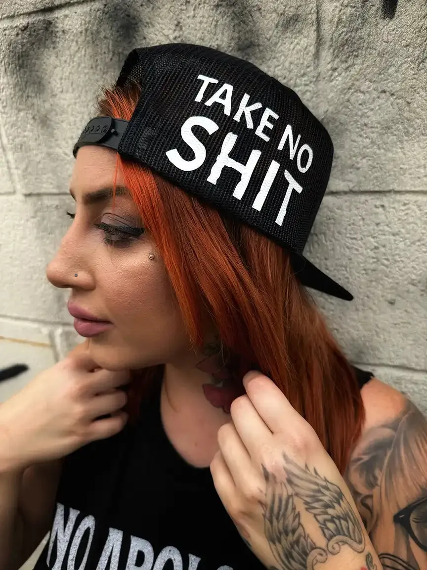 SHIT SIDE STYLE BLACK HAT