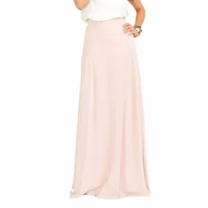 Show Me Your Mumu SMYM Princess Di Maxi Ballgown Skirt Dusty Blush Medium