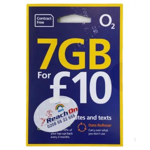 Sim Card Q2 7GB Data