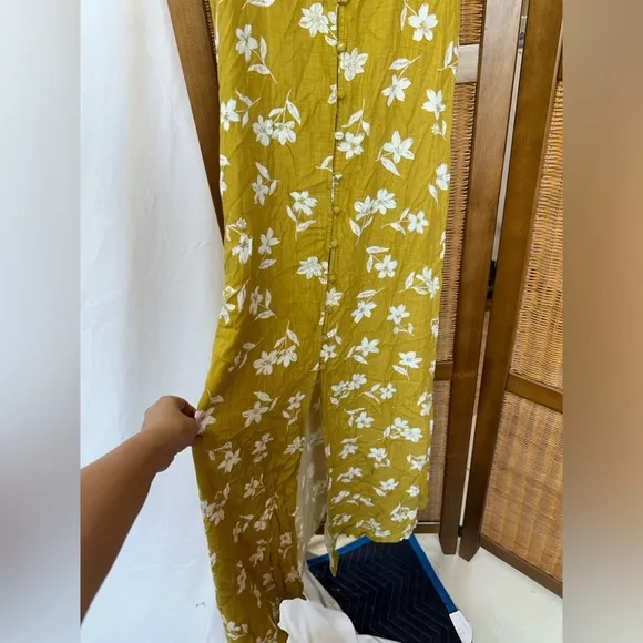 Sincerely Jules x Billabong Hawaiian floral off the shoulder maxi dress