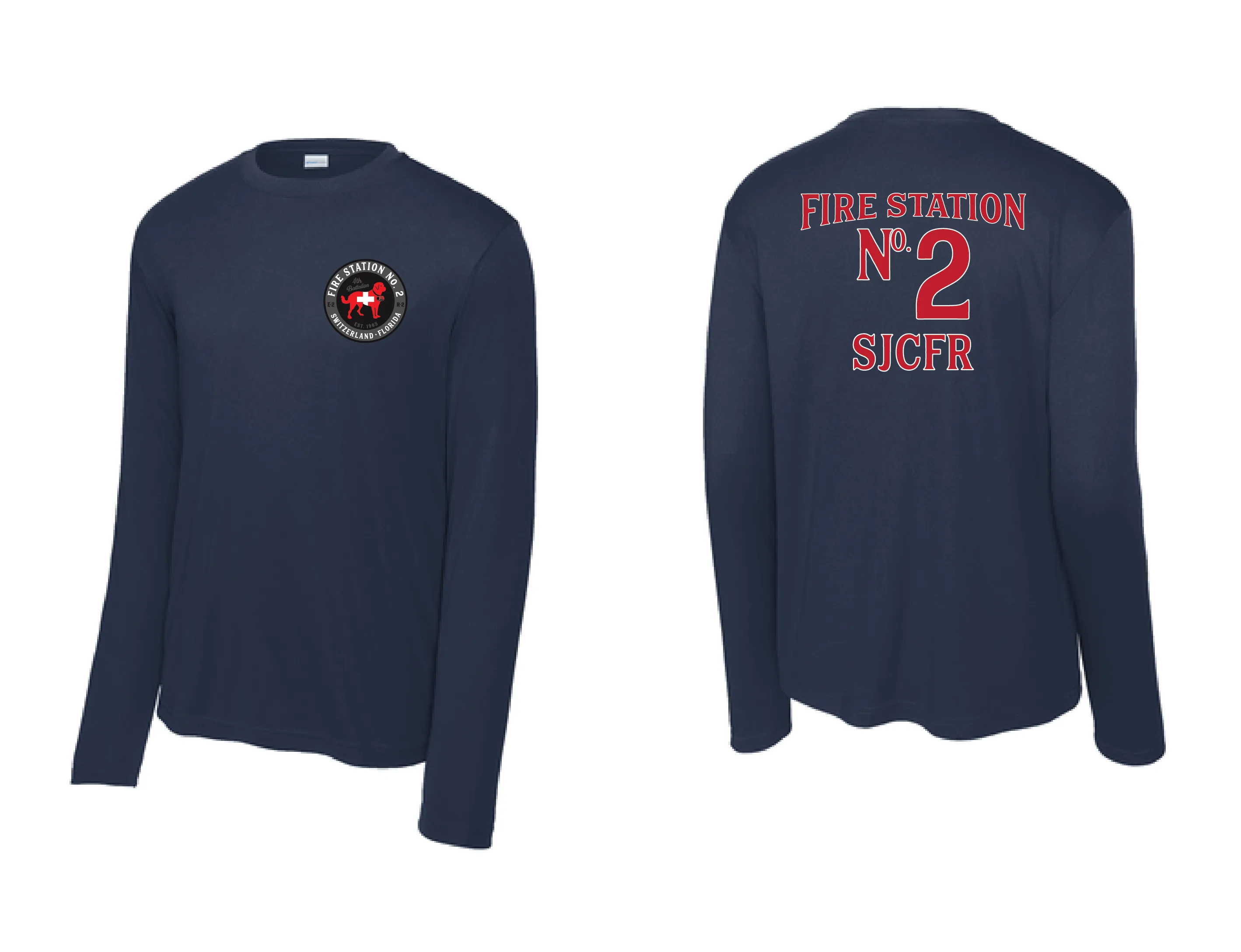 SJCFR STATION 2 Long Sleeve Drifit Shirt