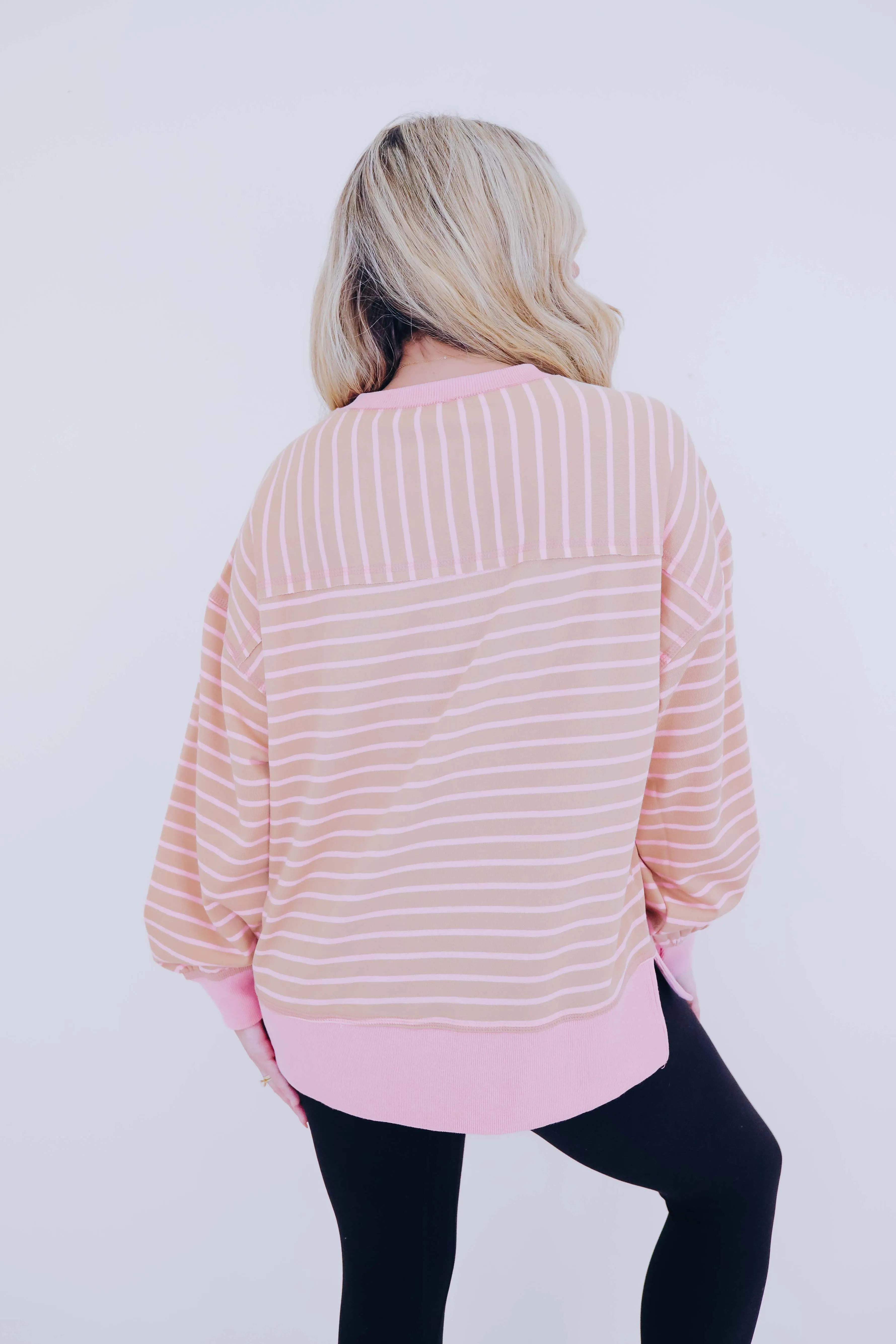 Skylar Striped Long Sleeve Top