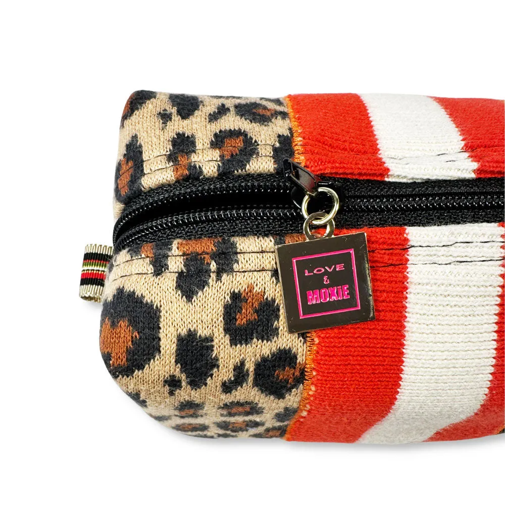 Sloane Striped Leopard Mighty Mini Bag
