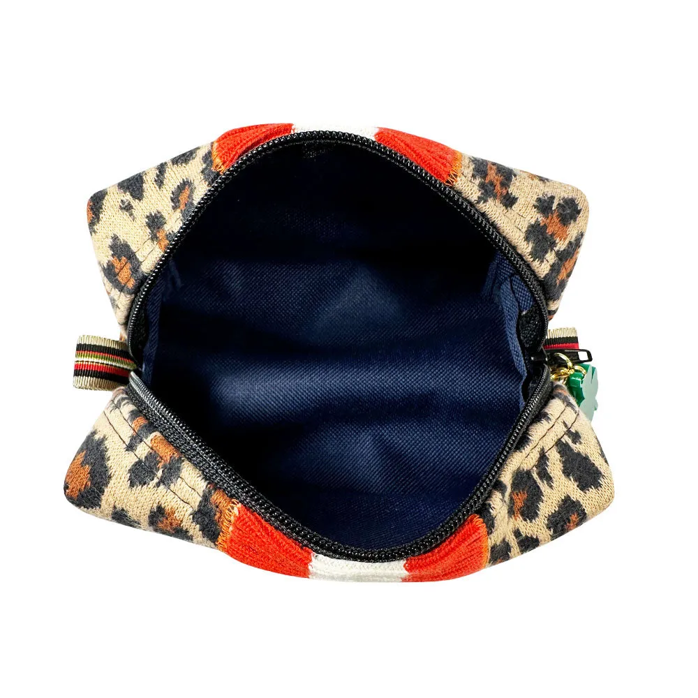 Sloane Striped Leopard Mighty Mini Bag