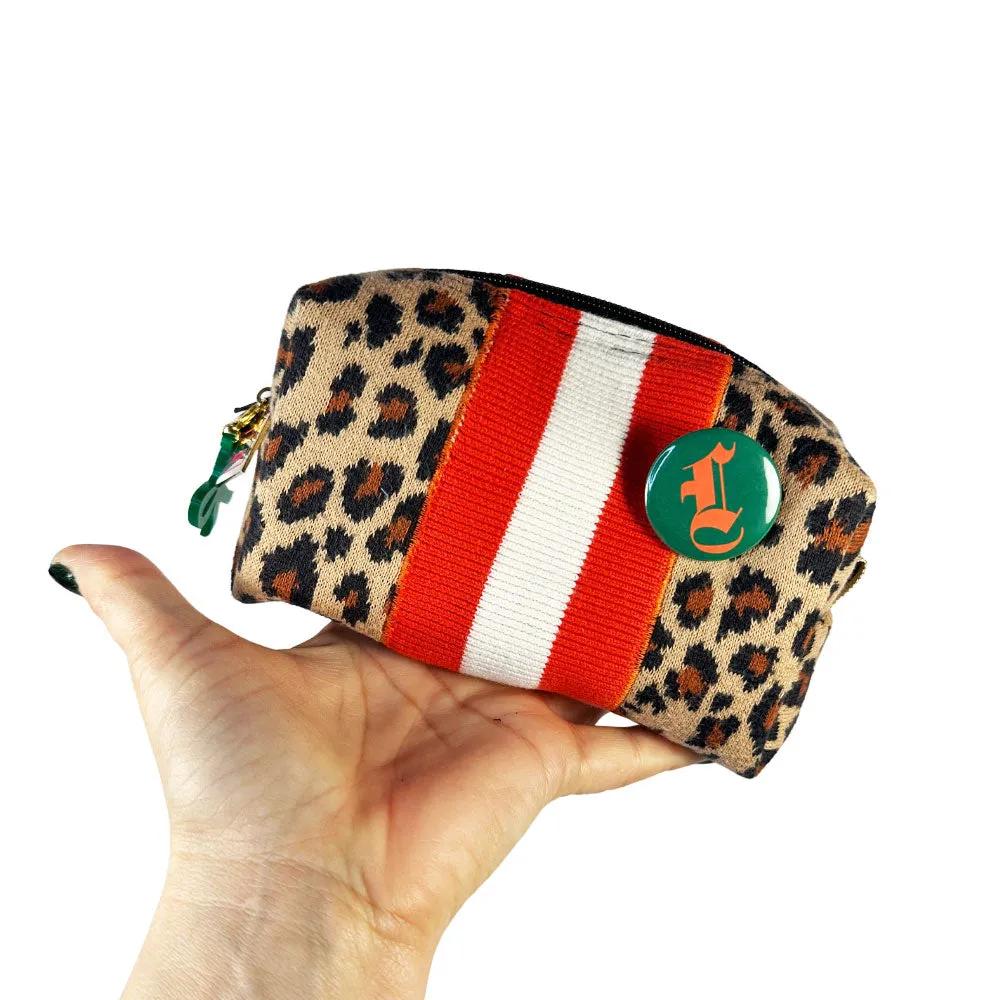 Sloane Striped Leopard Mighty Mini Bag