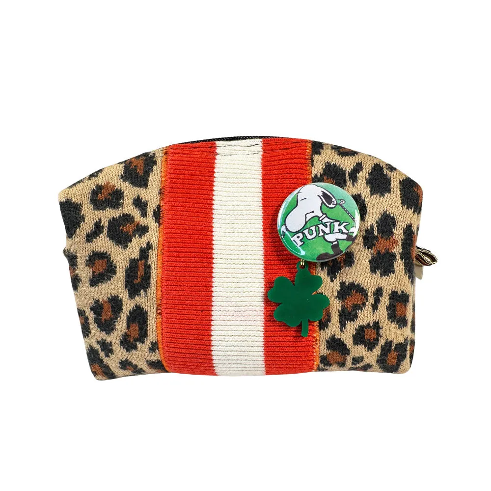 Sloane Striped Leopard Mighty Mini Bag