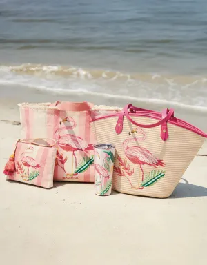 Spartina Flamingo Beach Tote