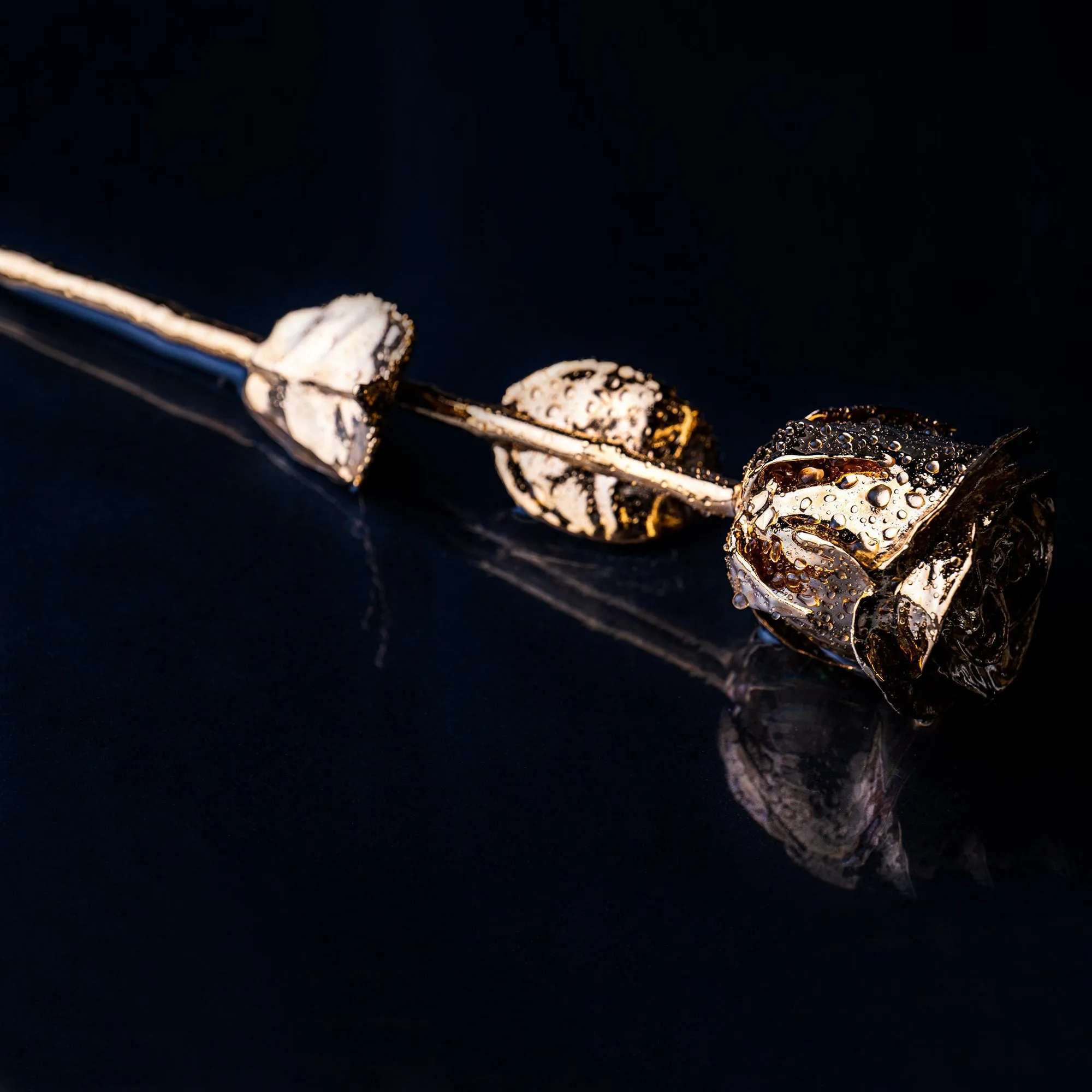 Specially Crafted 24k Gold Rose