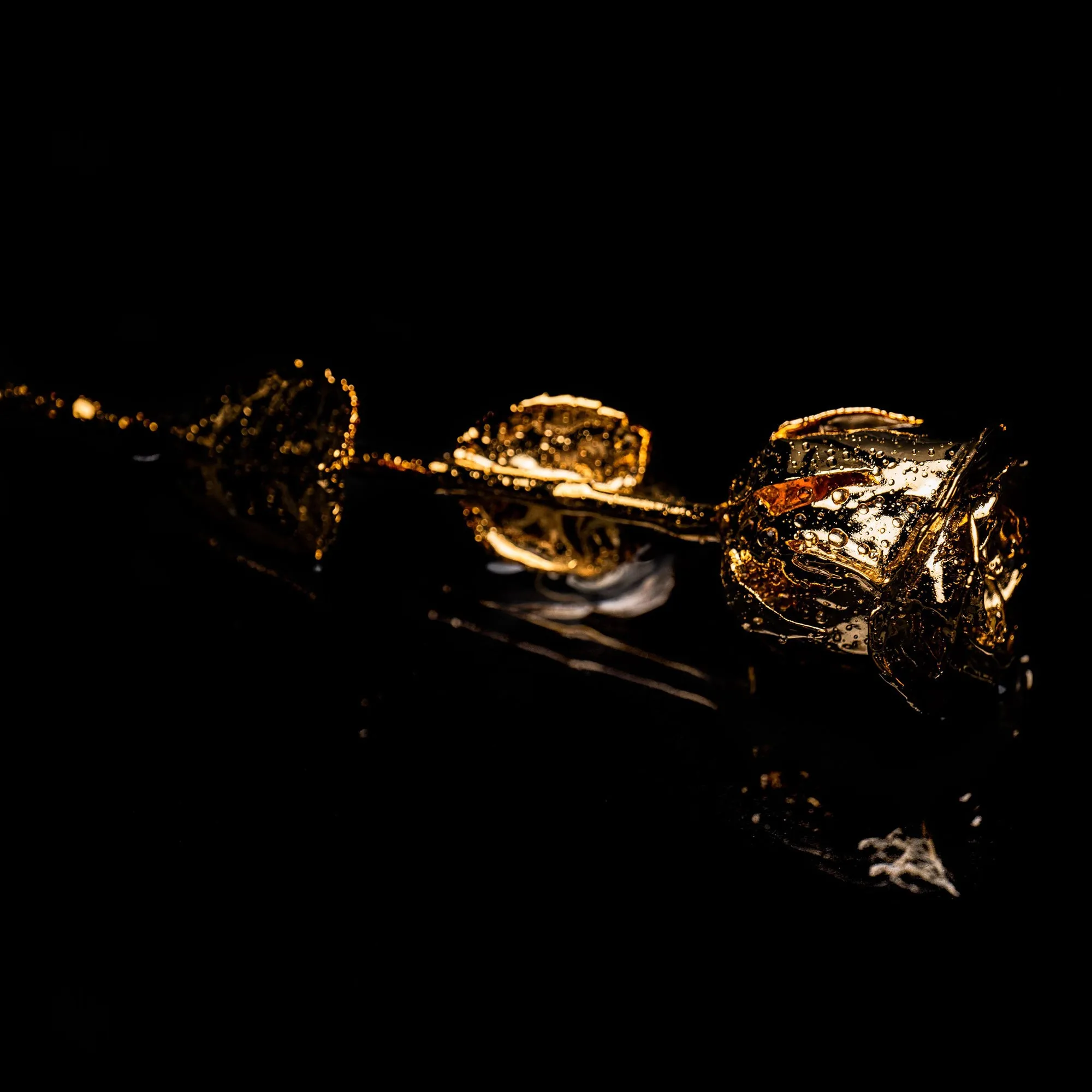 Specially Crafted 24k Gold Rose