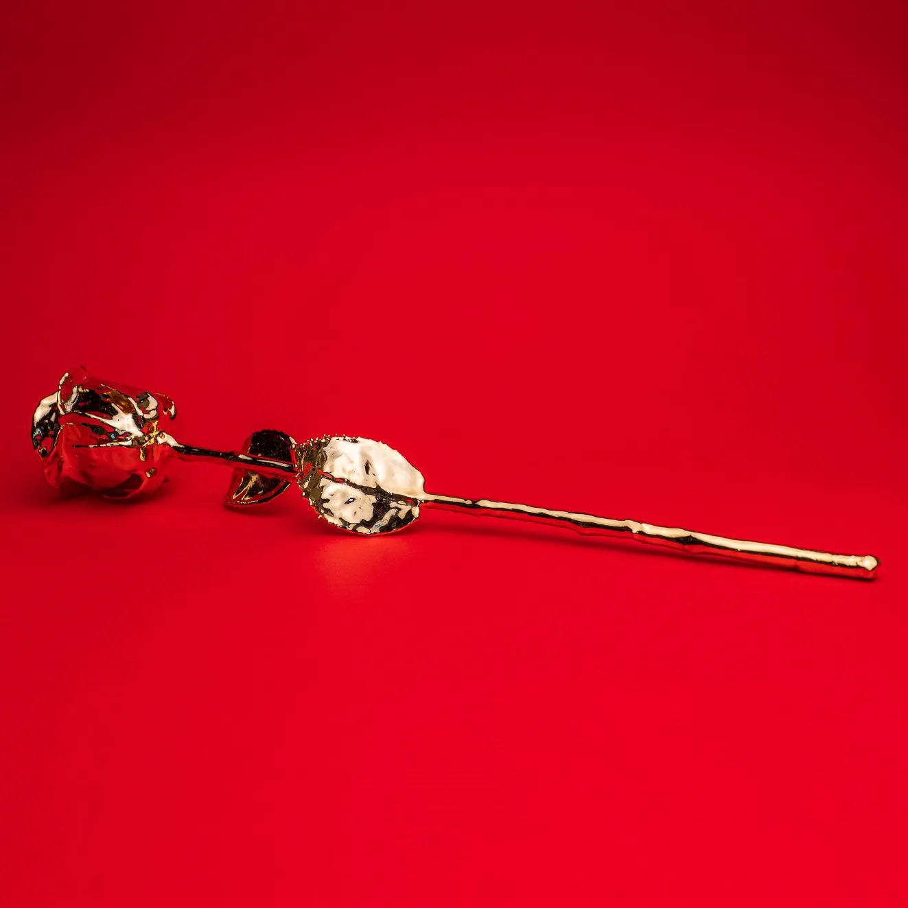 Specially Crafted 24k Gold Rose