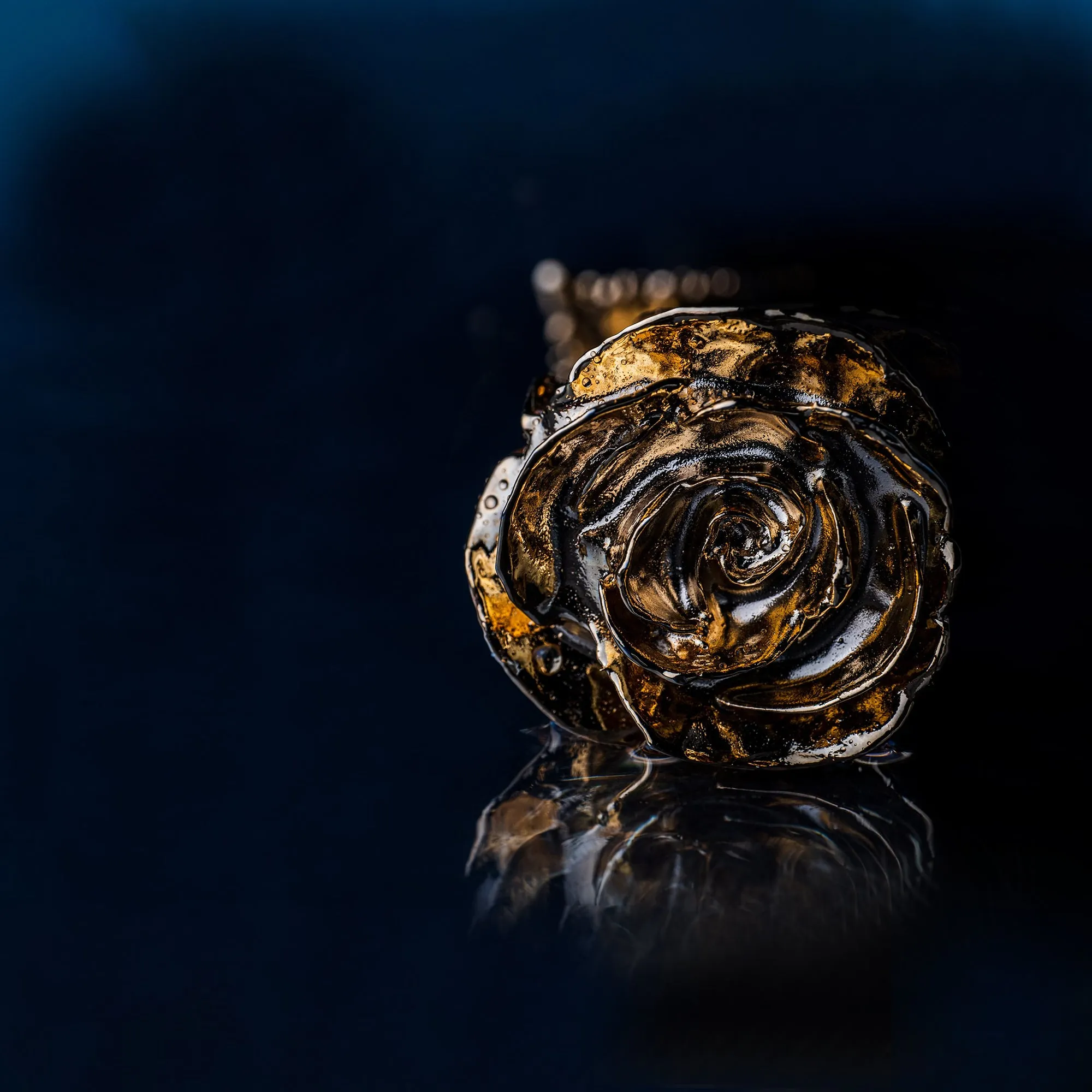 Specially Crafted 24k Gold Rose