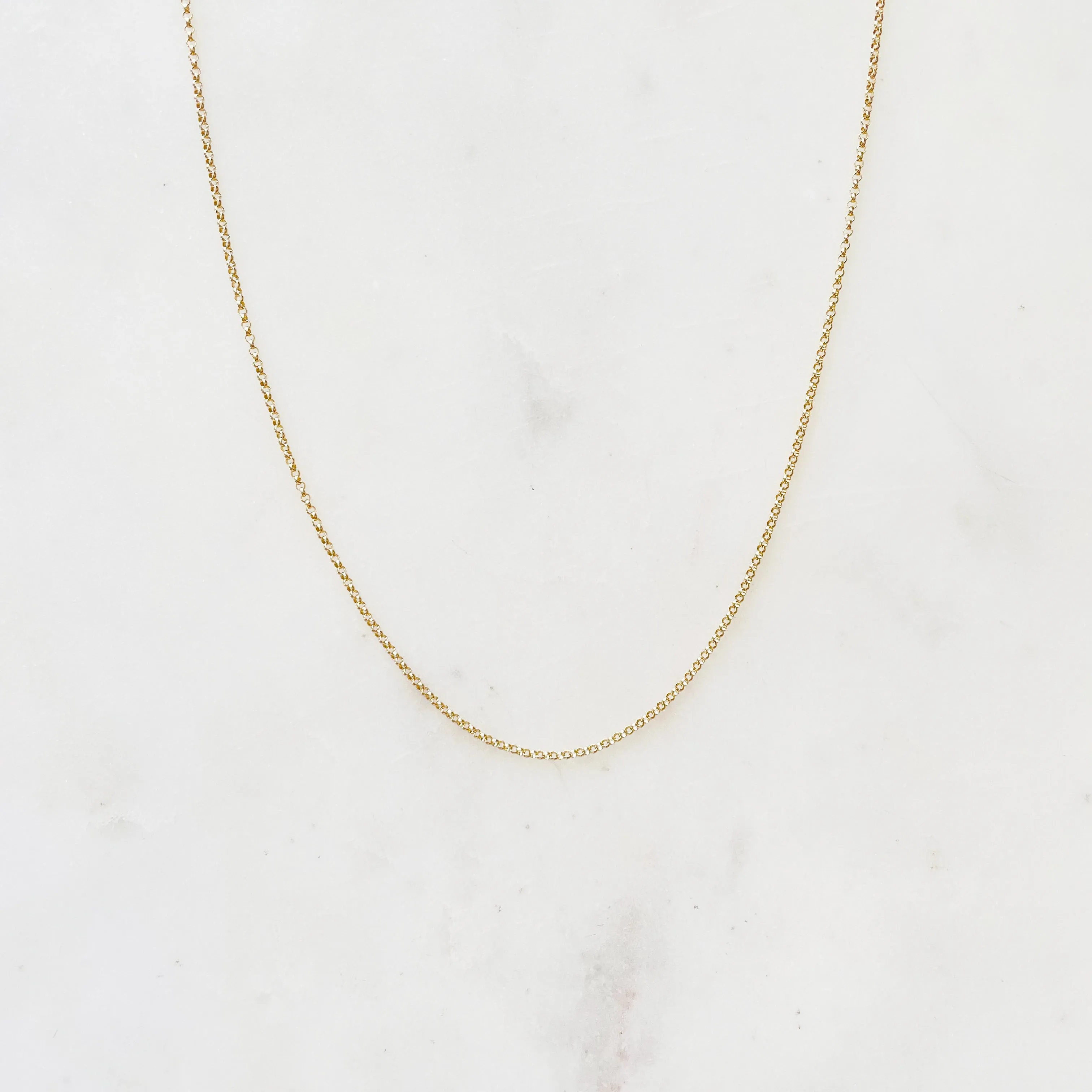 Standard Rolo Chain Necklace