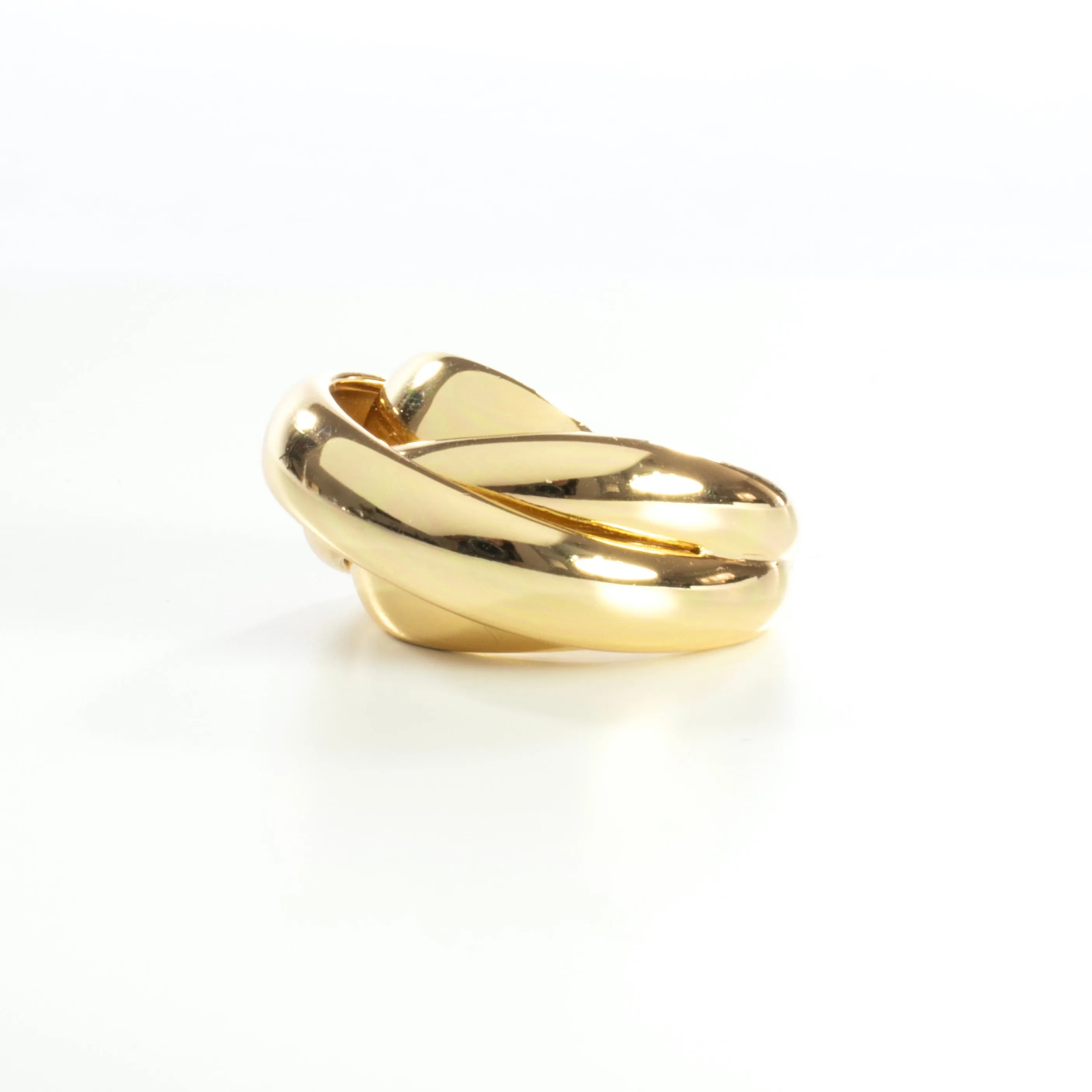 Sterling Silver Swirl Ring - Gold or Silver