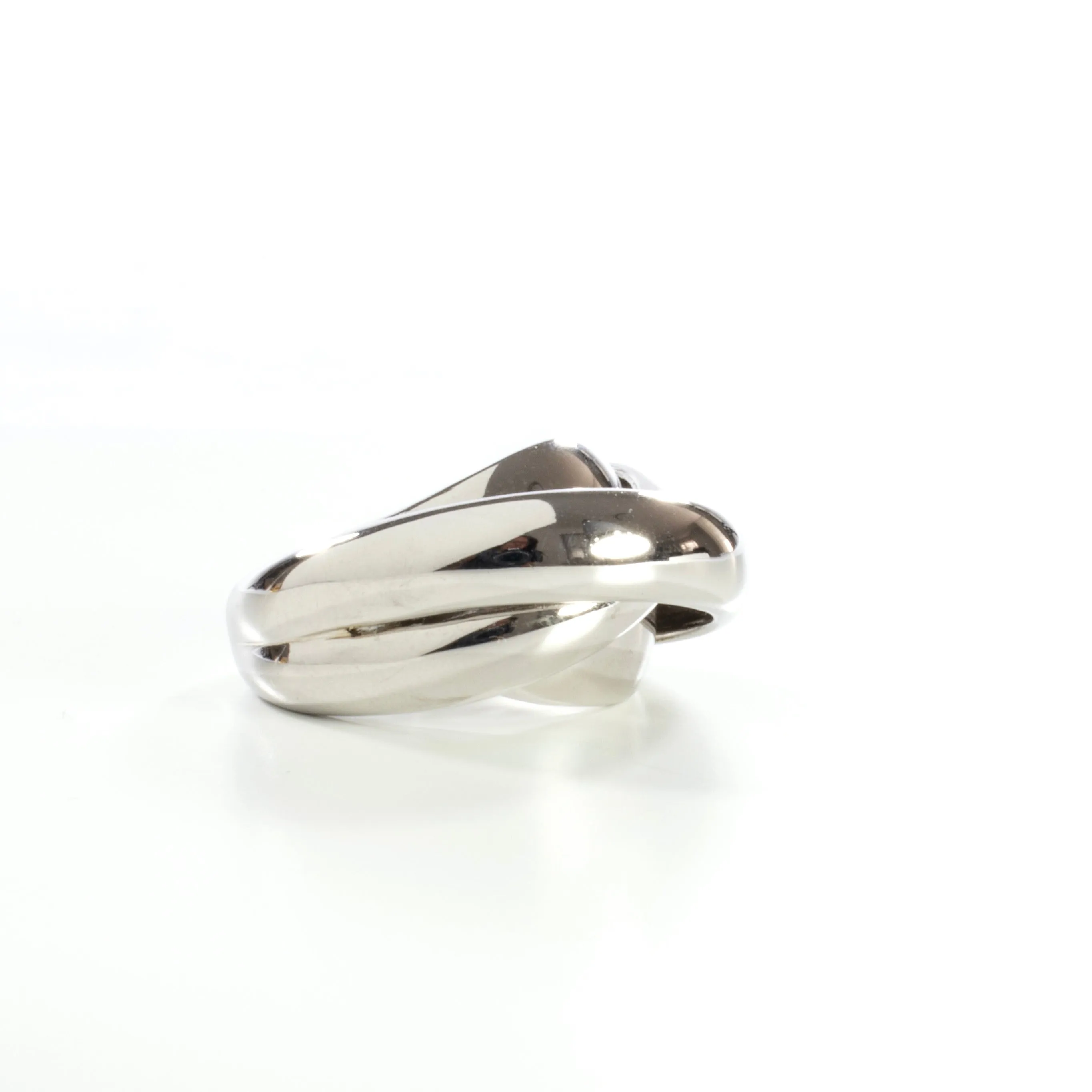 Sterling Silver Swirl Ring - Gold or Silver