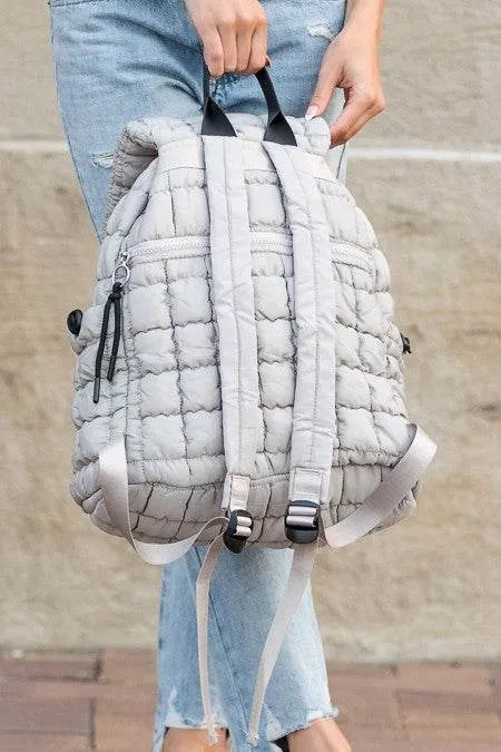 Stevie Quilted Puffer Backpacks
