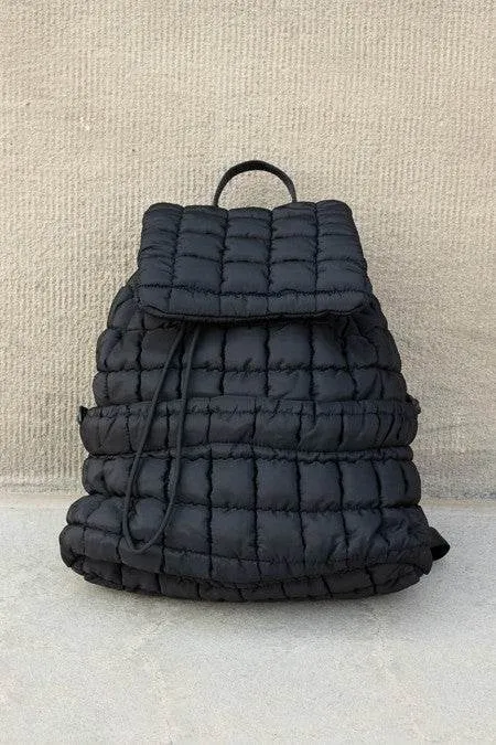 Stevie Quilted Puffer Backpacks