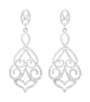 Stoned Drop Earrings