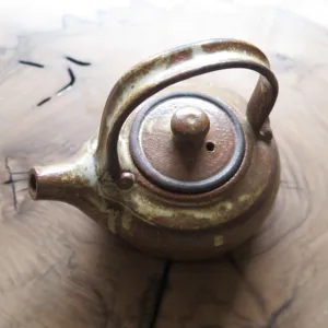 stoneware handmade teapot