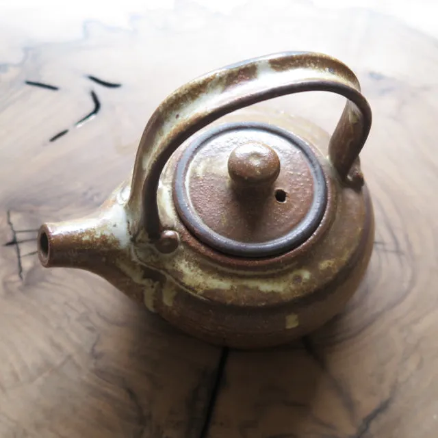 stoneware handmade teapot