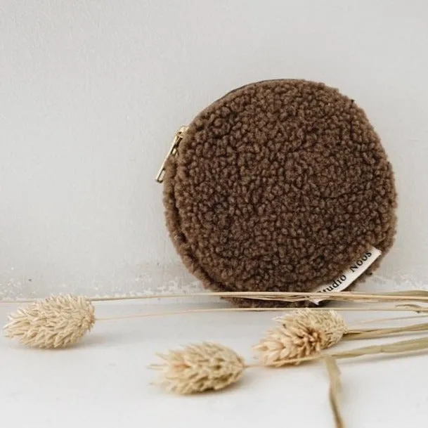 Studio Noos Circular Mama Purse Wallet (Brown Teddy)