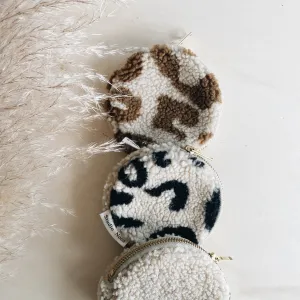 Studio Noos Circular Mama Purse Wallet (Leopard Teddy)