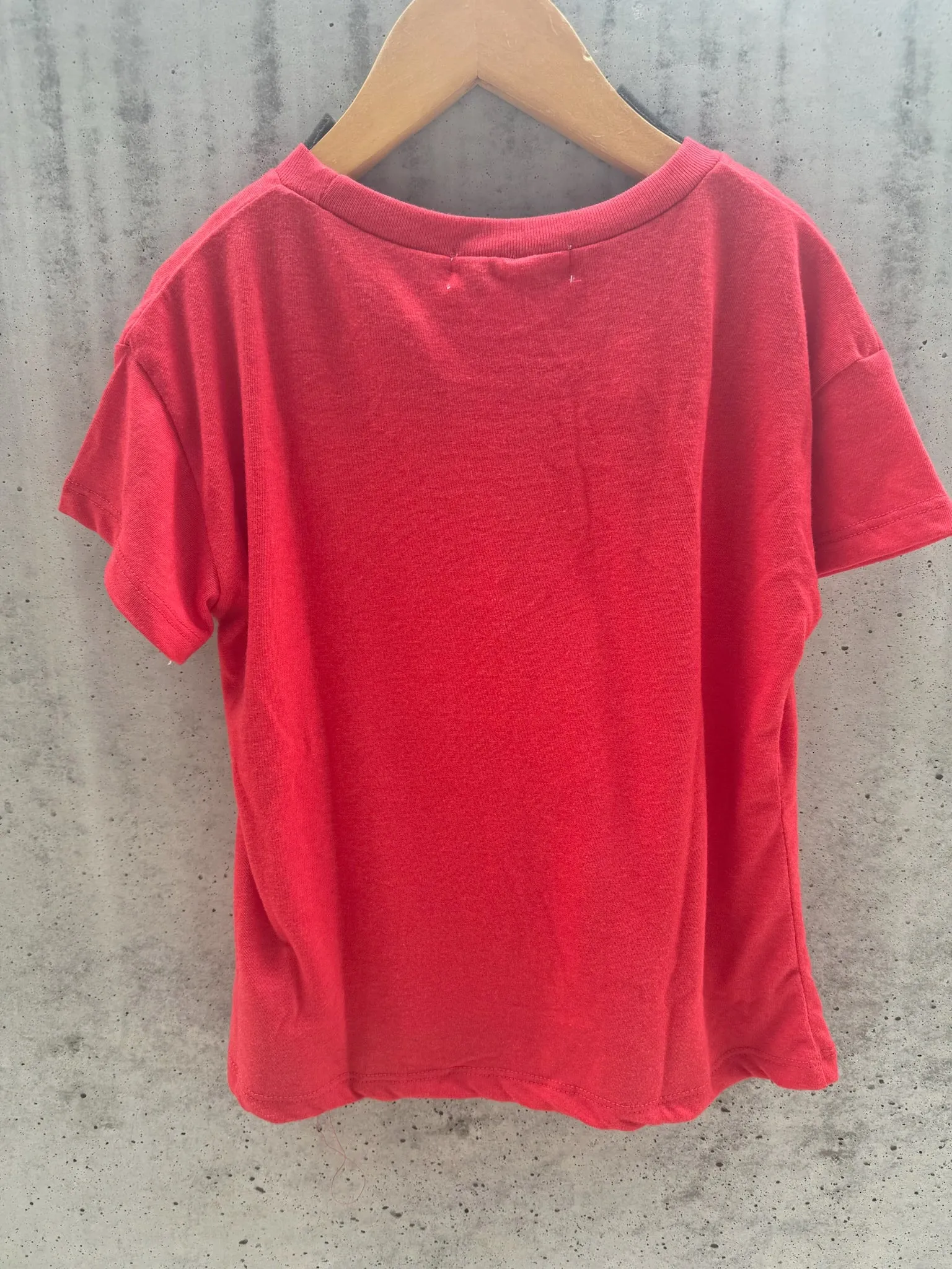 Suburban Riot Kid Boxy Crop Santa Baby Tee Red