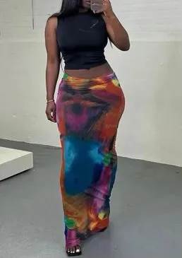 “Sunset” Maxi Skirt