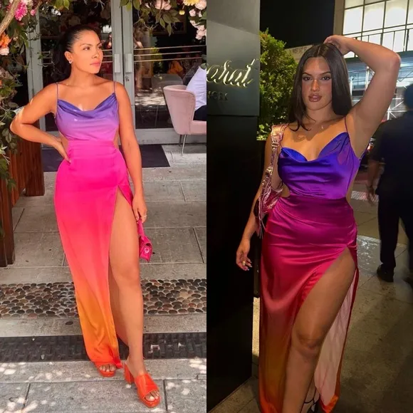 Sunset Ombre Maxi Dress