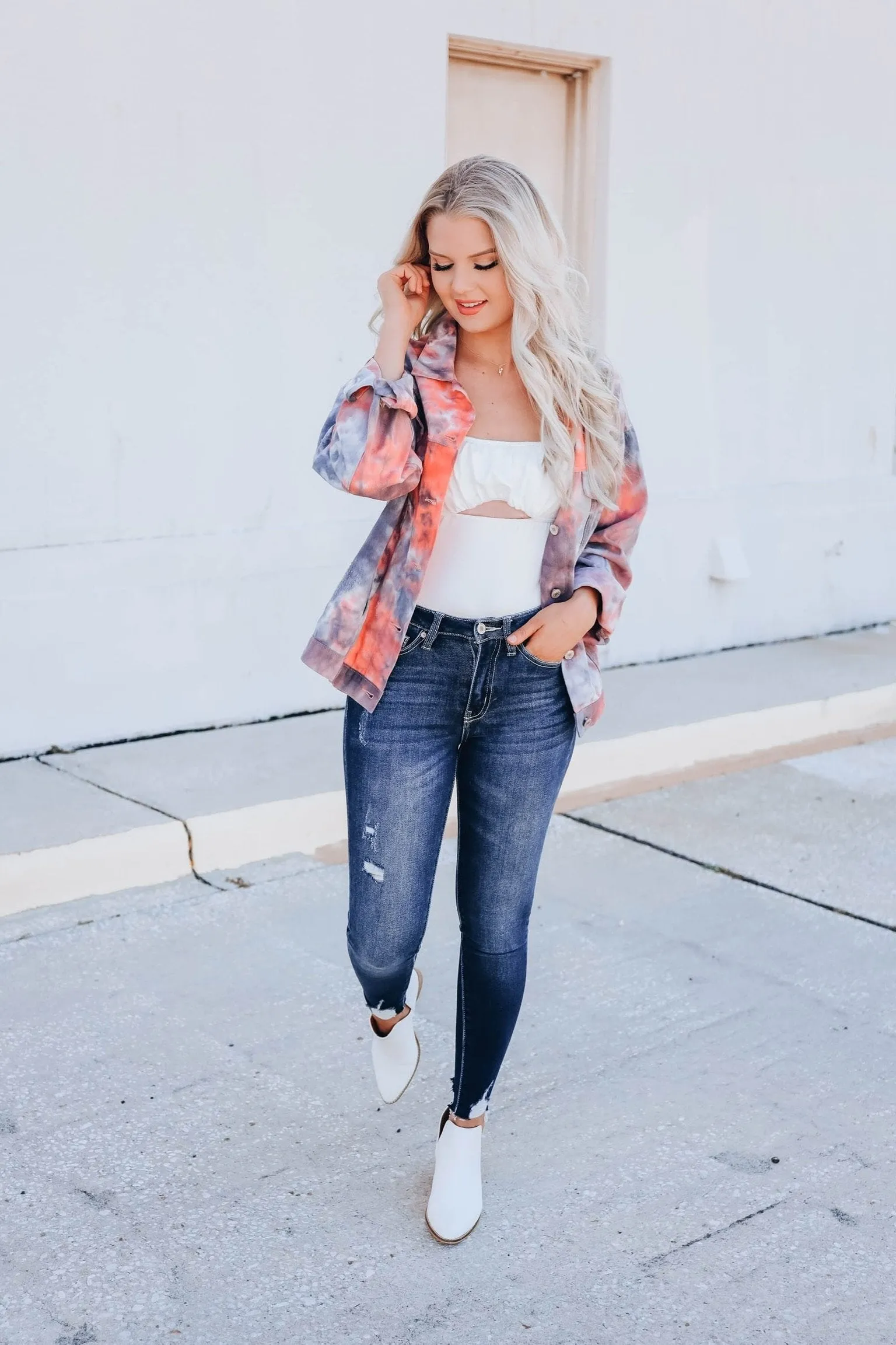 Sunsets & Bonfires Denim Jacket S/M-2X/3X