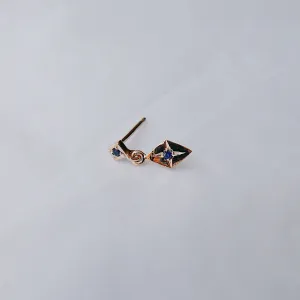Sway With Me Sapphire Earring